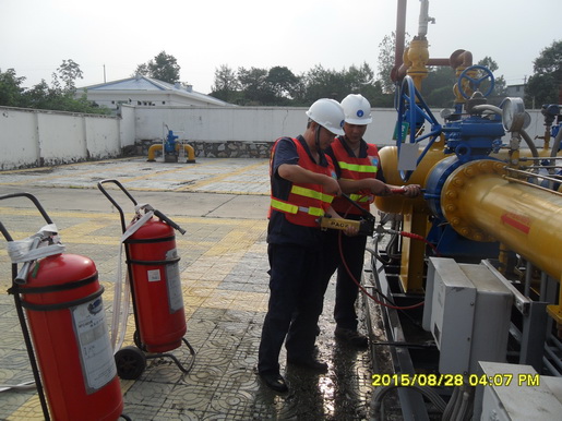 安慶港華積極開展場站應(yīng)急預案演練